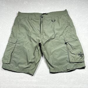 Boy Scouts of America Men’s Uniform Centennial Shorts Green Nylon Size Large